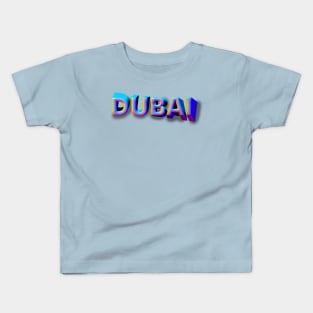 DUBAI COLORFUL Kids T-Shirt